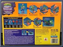 Construction Mutation Mike from Teenage Mutant Ninja Turtles - Mighty Mutations manufactured by Playmates [Back]