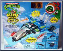 Cyber-Jet Playset from Teenage Mutant Ninja Turtles - Mini Mutants manufactured by Playmates [Front]