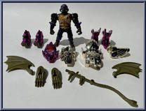 Metal Mutant Donatello from Teenage Mutant Ninja Turtles - Metal Mutants manufactured by Playmates [Loose]