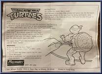 Talkin' Donatello from Teenage Mutant Ninja Turtles - Talkin' Turtles manufactured by Playmates [Instructions]