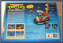 Don's Krazy Carnival Car from Teenage Mutant Ninja Turtles - 1991 - Accessories manufactured by Playmates [Back]