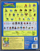 Doctor El from Teenage Mutant Ninja Turtles - 1992 - Basic Figures manufactured by Playmates [Back]