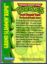 Grand Slammin' Raph [Reissue] from Teenage Mutant Ninja Turtles - Sewer Sports Allstar Turtles manufactured by Playmates [Card]