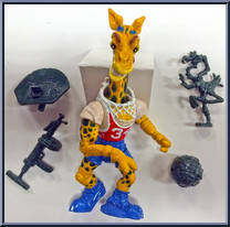 Halfcourt from Teenage Mutant Ninja Turtles - 1992 - Basic Figures manufactured by Playmates [Loose]