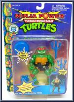 Head-Droppin' Raph [Reissue] from Teenage Mutant Ninja Turtles - 10th Anniversary - Ninja Power manufactured by Playmates [Front]