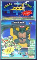 Jump Attack Jujitsu Raph from Teenage Mutant Ninja Turtles - Ninja Action Turtles manufactured by Playmates [Front]