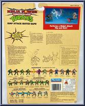 Ninja Action - Jump Attack Jujitsu Raph from Teenage Mutant Ninja Turtles - 10th Anniversary - Ninja Power manufactured by Playmates [Back]