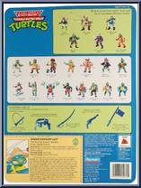 Kookie Kavalry Leo from Teenage Mutant Ninja Turtles - Mutant Military II manufactured by Playmates [Back]