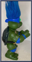 Leo from Teenage Mutant Ninja Turtles - Giant Trolls manufactured by Playmates [Loose]