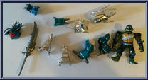 Metal Mutant Leonardo from Teenage Mutant Ninja Turtles - Metal Mutants manufactured by Playmates [Loose]