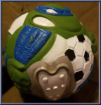 Leo's Soccer Ball from Teenage Mutant Ninja Turtles - Sewer Sports Balls manufactured by Playmates [Loose]