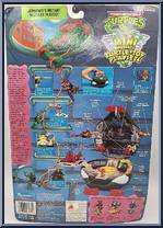 Turtle-Top - Leonardo's Mutant Military Playset (with Cards) from Teenage Mutant Ninja Turtles - Mini Mutants manufactured by Playmates [Back]