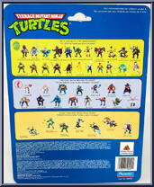Leo, the Sewer Samurai from Teenage Mutant Ninja Turtles - Disguised Turtles manufactured by Playmates [Back]