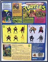 Leonardo from Teenage Mutant Ninja Turtles - 1988 - Basic Figures manufactured by Playmates [Back]