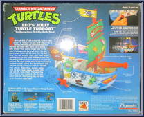 Leo's Jolly Turtle Tubboat from Teenage Mutant Ninja Turtles - 1991 - Accessories manufactured by Playmates [Back]