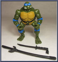 Lickety-Split Leonardo from Teenage Mutant Ninja Turtles - Coil Force manufactured by Playmates [Loose]