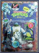 Lunar Leonardo from Teenage Mutant Ninja Turtles - Apollo 11 (with Cards) manufactured by Playmates [Front]
