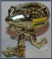 Turtle Transports - Metallized Turtle Travelin' Combo (with Card) from Teenage Mutant Ninja Turtles - Mini Mutants manufactured by Playmates [Loose]