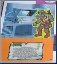 Michaelangelo from Teenage Mutant Ninja Turtles - 1988 - Basic Figures manufactured by Playmates [Front]
