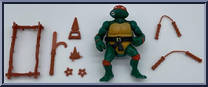 Michaelangelo (Soft Head) from Teenage Mutant Ninja Turtles - 1988 - Basic Figures manufactured by Playmates [Loose]