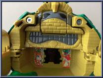 Turtle-Top - Michaelangelo's Adventurer Playset (with Cards) from Teenage Mutant Ninja Turtles - Mini Mutants manufactured by Playmates [Loose]