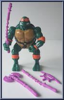 Mighty Mech Michaelangelo from Teenage Mutant Ninja Turtles - Coil Force manufactured by Playmates [Loose]