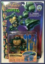Mighty Mech Michaelangelo from Teenage Mutant Ninja Turtles - Coil Force manufactured by Playmates [Front]