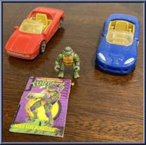 Turtle Transports - Mighty Muscle Combo (with Card) from Teenage Mutant Ninja Turtles - Mini Mutants manufactured by Playmates [Loose]