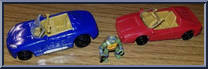 Turtle Transports - Mighty Muscle Combo (with Card) from Teenage Mutant Ninja Turtles - Mini Mutants manufactured by Playmates [Loose]