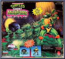 Giant Mutatin' Mike from Teenage Mutant Ninja Turtles - Giant Mutations manufactured by Playmates [Front]