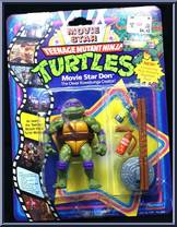 Movie Star Don from Teenage Mutant Ninja Turtles - Movie Star Turtles manufactured by Playmates [Front]
