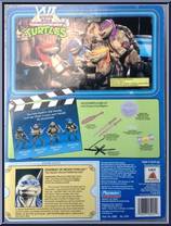Movie Star Leo from Teenage Mutant Ninja Turtles - Movie Star Turtles manufactured by Playmates [Back]