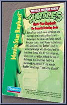 Movie Star Raph [Reissue] from Teenage Mutant Ninja Turtles - Movie Star Turtles manufactured by Playmates [Card]