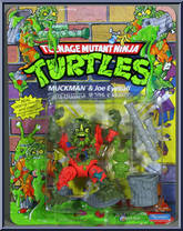 Muckman & Joe Eyeball from Teenage Mutant Ninja Turtles - 1990 - Basic Figures manufactured by Playmates [Front]