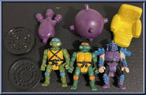 Mutant Leonardo Sewer Playset (with Cards) from Teenage Mutant Ninja Turtles - Mini Mutants manufactured by Playmates [Loose]