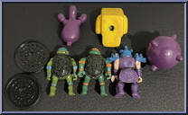 Mutant Leonardo Sewer Playset (with Cards) from Teenage Mutant Ninja Turtles - Mini Mutants manufactured by Playmates [Loose]