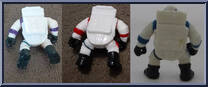 Mutant Michaelangelo Space Station Playset (with Cards) from Teenage Mutant Ninja Turtles - Mini Mutants manufactured by Playmates [Loose]