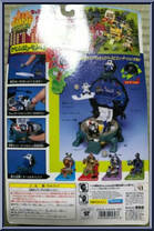 Mutant Michaelangelo Space Station Playset (with Cards) from Teenage Mutant Ninja Turtles - Mini Mutants manufactured by Playmates [Back]