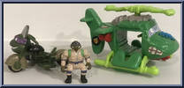 Turtle Transports - Mutant Military Combo (with Card) from Teenage Mutant Ninja Turtles - Mini Mutants manufactured by Playmates [Loose]
