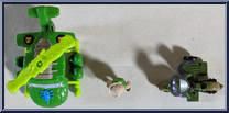 Turtle Transports - Mutant Military Combo (with Card) from Teenage Mutant Ninja Turtles - Mini Mutants manufactured by Playmates [Loose]