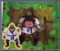 Night Ninja Leo from Teenage Mutant Ninja Turtles - Auto Mutations manufactured by Playmates [Front]