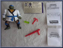 Night Ninja Leo from Teenage Mutant Ninja Turtles - Auto Mutations manufactured by Playmates [Loose]