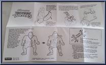 Night Ninja Raph from Teenage Mutant Ninja Turtles - Auto Mutations manufactured by Playmates [Instructions]