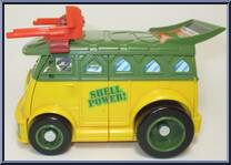 Party Wagon Playset from Teenage Mutant Ninja Turtles - Mini Mutants manufactured by Playmates [Loose]