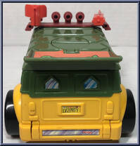 Party Wagon Playset from Teenage Mutant Ninja Turtles - Mini Mutants manufactured by Playmates [Loose]