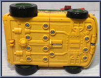 Party Wagon Playset from Teenage Mutant Ninja Turtles - Mini Mutants manufactured by Playmates [Loose]