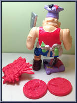 Pizzaface from Teenage Mutant Ninja Turtles - 1990 - Basic Figures manufactured by Playmates [Loose]