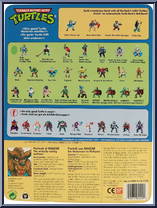 Rahzar from Teenage Mutant Ninja Turtles - 1991 - Basic Figures manufactured by Playmates [Back]