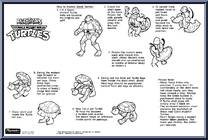 Giant Mutatin' Raph from Teenage Mutant Ninja Turtles - Giant Mutations manufactured by Playmates [Instructions]