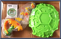 Raphael's Pizza Sai Set from Teenage Mutant Ninja Turtles - Role Play manufactured by Playmates [Loose]